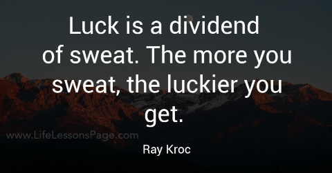 Quotes about luck